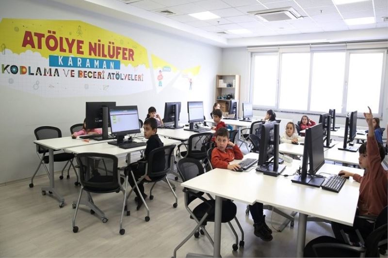 Yarıyıl tatilinde hem öğreniyor hem de eğleniyorlar