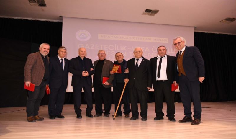 Keşan Gazetecilik Vefa Ödül töreni gerçekleştirildi