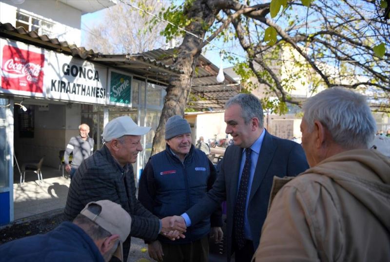 Esen kahvehanede vatandaşları ziyaret etti