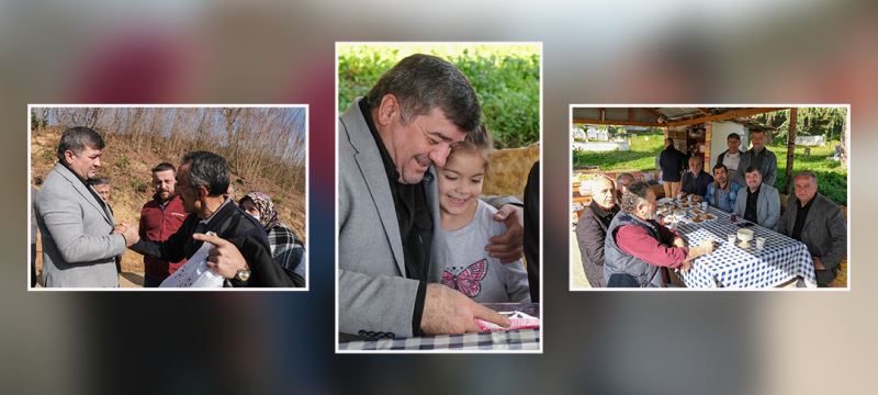 BAŞKAN ŞENLİKOĞLU CUMHURİYET MAHALLESİ’NDE SORUN VE TALEPLERİ DİNLEDİ