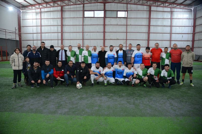 BELEDİYE BİRİMLERİMİZ ARASINDAKİ FUTBOL TURNUVASI DEVAM EDİYOR