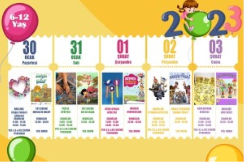 YARIYIL ŞENLİĞİ 30 OCAK PAZARTESİ GÜNÜ BAŞLIYOR