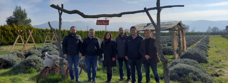 Park ve Bahçeler Müdürlüğü ile Yerel Kalkınma Biriminden Teknik Gezi