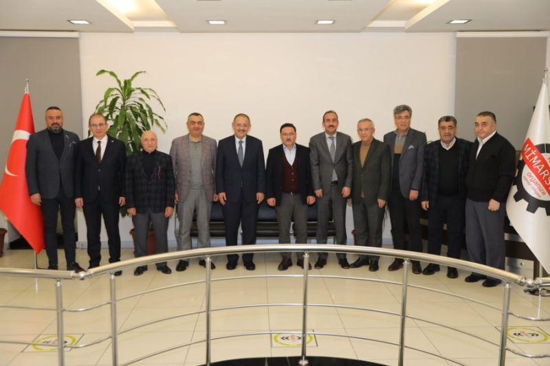 İncesu için çalışmaya gece gündüz demeden devam…İncesu OSB istişare toplantısı