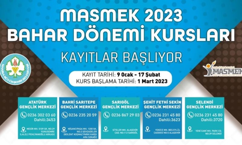 MASMEK ve Konservatuvar’da Bahar Dönemi Kayıtları Başladı