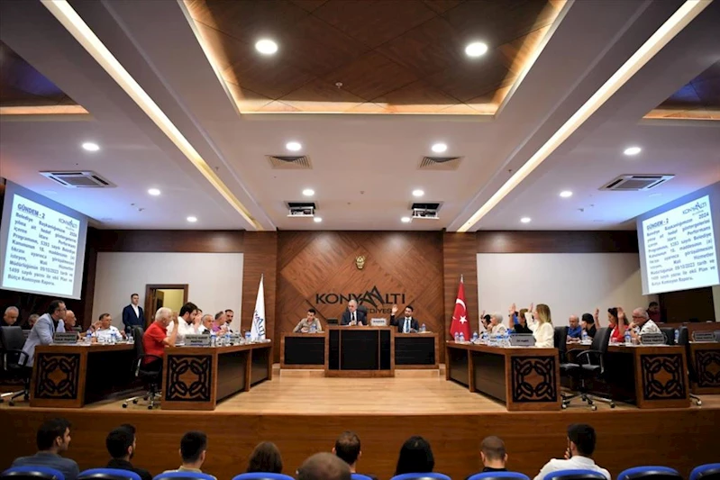 Konyaaltı’nın 2024 bütçesi belirlendi