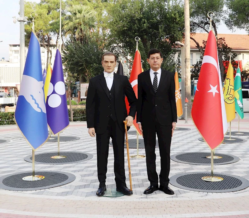 Nazilli halkı Atasıyla fotoğraf çekildi