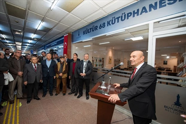 Başkan Soyer Kültür 68 Kütüphanesi’ni hizmete açtı
