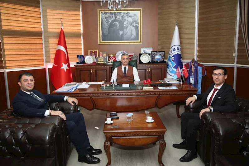 YEREL YÖNETİM ÇALIŞANLARI SENDİKASI TARAFINDAN BAŞKANIMIZI MAKAMINDA ZİYARET