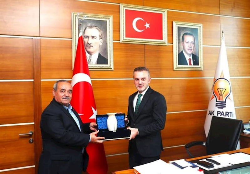 Başkan Şahin, AK Parti Teşkilatlardan Sorumlu Genel Başkan Yardımcısı Erkan Kandemir