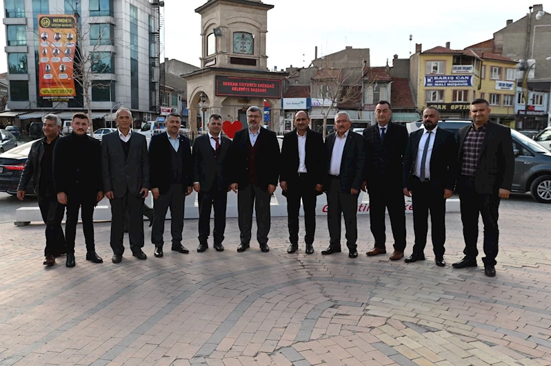 Belediye Başkanımız Serkan Koyuncu Cuma Namazını Çarşı Cami’nde Kıldı