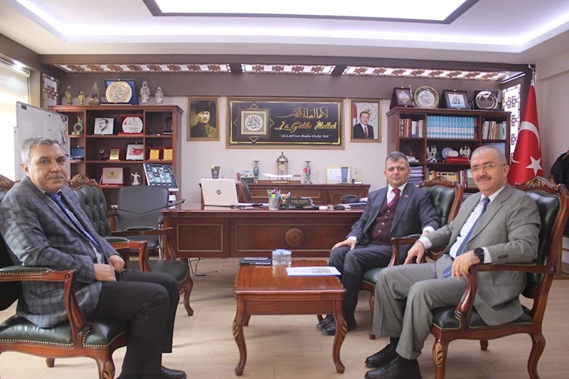 Aile Ve Sosyal Hizmetler İl Müdürlüğü’nden Belediye Başkanımız Serkan Koyuncu’ya Ziyaret