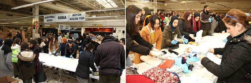 Ayni Yardım Merkezi’nden deprem bölgesine 329 tır