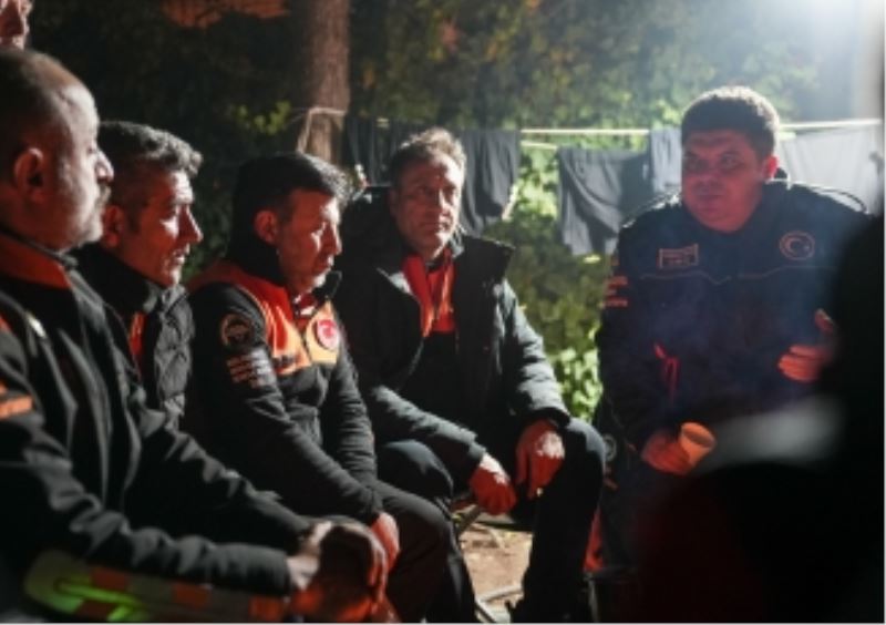 Başkan Erhan Kılıç yine afet bölgesinde