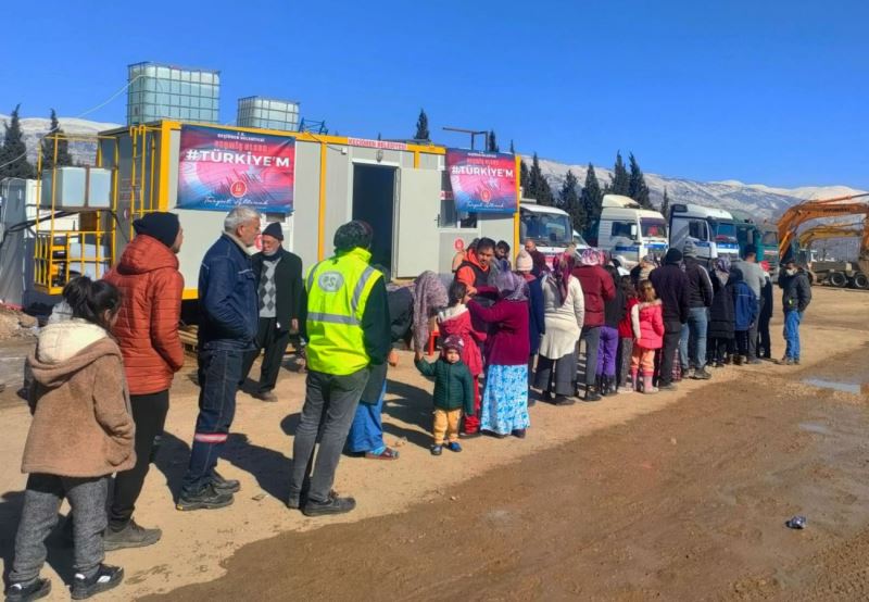 Keçiören Belediyesinden mobil mutfakla aşevi hizmeti