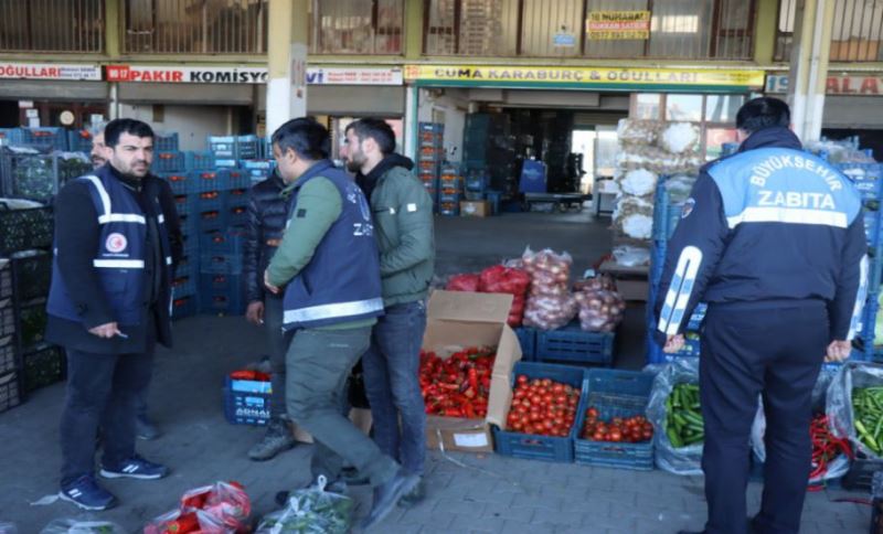 Büyükşehir Zabıta’dan Ortak Denetim