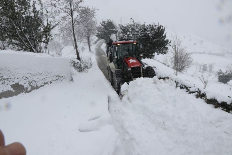 RİZE BELEDİYESİ KARLA MÜCADELE ÇALIŞMALARINI BAŞLATTI.