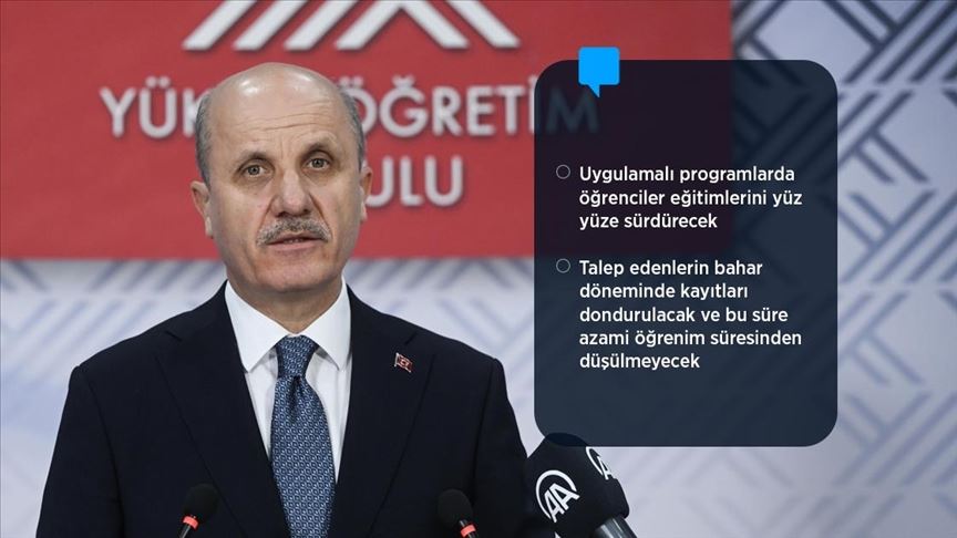 ÜNİVERSİTELER NE ZAMAN AÇILACAK? ‘NİSANDA HİBRİT EĞİTİM’ MESAJI