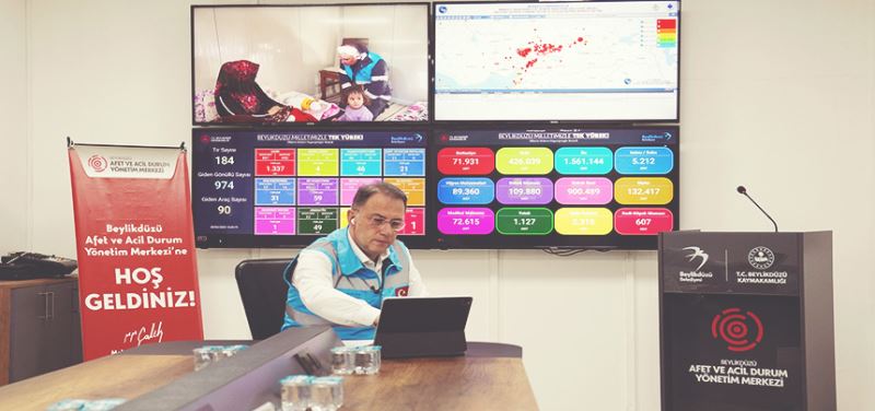 “DAHA DİRENÇLİ BİR BEYLİKDÜZÜ İÇİN ÇALIŞIYORUZ”