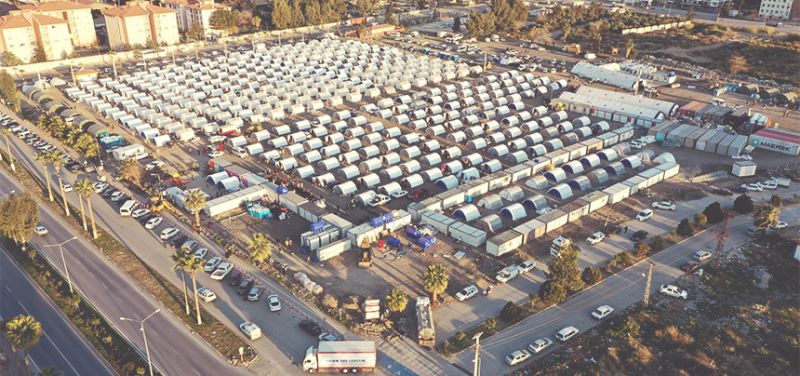 ÇADIR KENT DEPREMZEDELERE NEFES OLDU