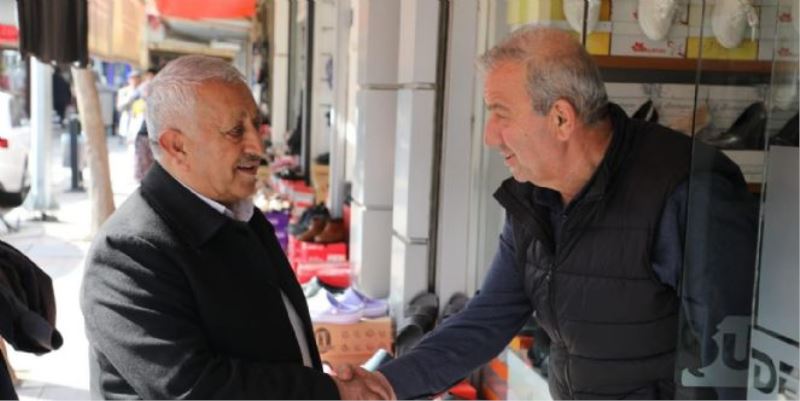 ZEYBEK BAŞKAN HEMŞEHRİLERİ VE ESNAFLAR İLE BULUŞTU