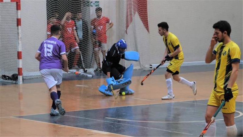 SALON HOKEYİ SÜPER LİG 2. ETAP LİDERİ GAZİANTEP POLİSGÜCÜ