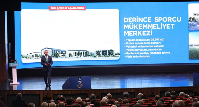Derince’ye Sporcu Mükemmeliyet Merkezi