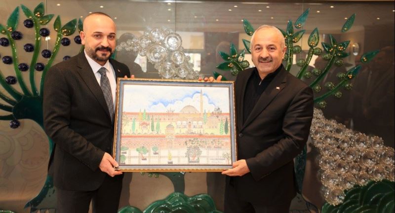 MHP İl Başkanı Demirbaş’tan Başkan Büyükgöz’e iade-i ziyaret
