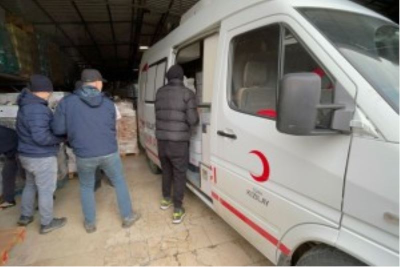 YALOVA BELEDİYESİ ŞİRKETİ YABELTAŞ A.Ş’DEN DEPREM BÖLGESİNE DESTEK