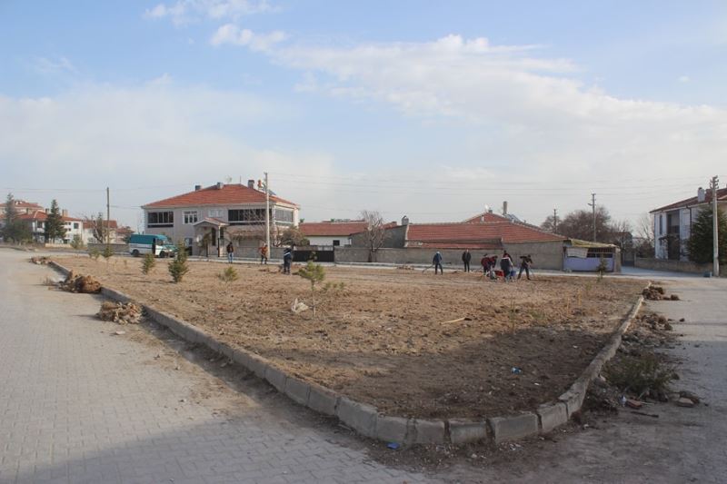 İncili Mahallesi Park Yapım Çalışmaları