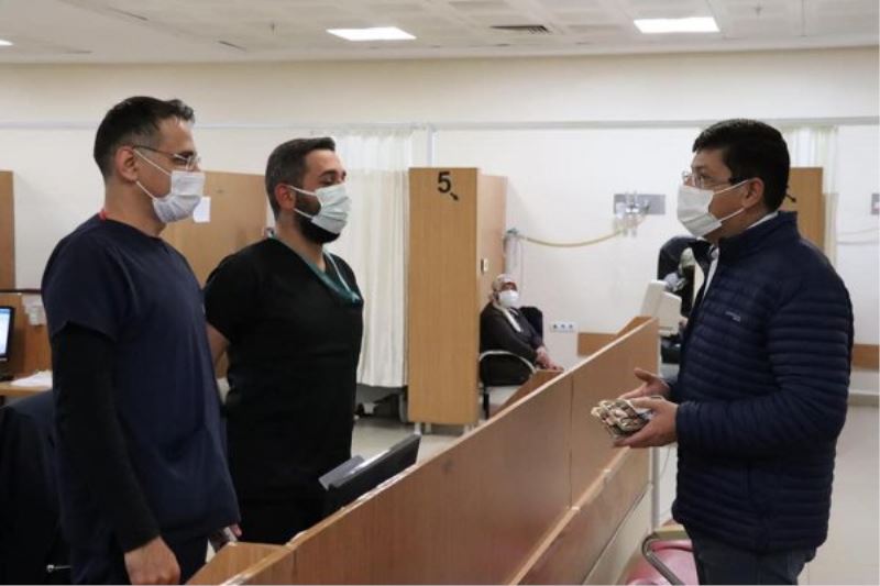 Başkan Özcan 14 Mart Tıp Bayramı’nda sağlıkta şiddete dikkat çekti