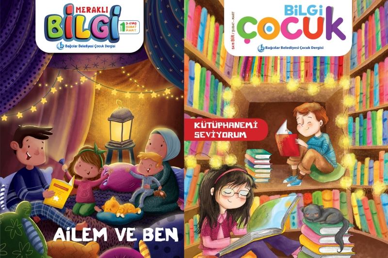 BAĞCILAR BELEDİYESİ’NDEN ÇOCUKLARA ÖZEL İKİ DERGİ