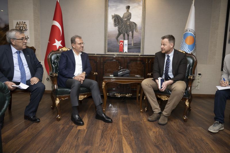 Salar Internatıonal Genel Müdürlüğü Yönetim Ekibi Ve Reslog Proje Ekibi’nden Başkan Seçer’e Ziyaret