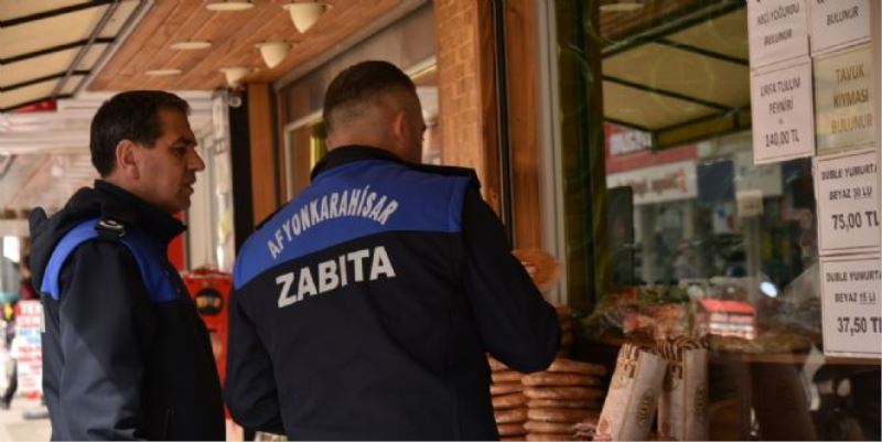 ZABITA EKİPLERİMİZDEN BAYRAM ÖNCESİ DENETİM