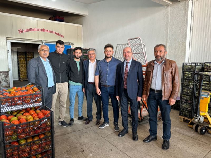 BAŞKAN PEKYATIRMACI MİLLETVEKİLİ ADAYLARI İLE SAHA ZİYARETLERİNİ SÜRDÜRÜYOR