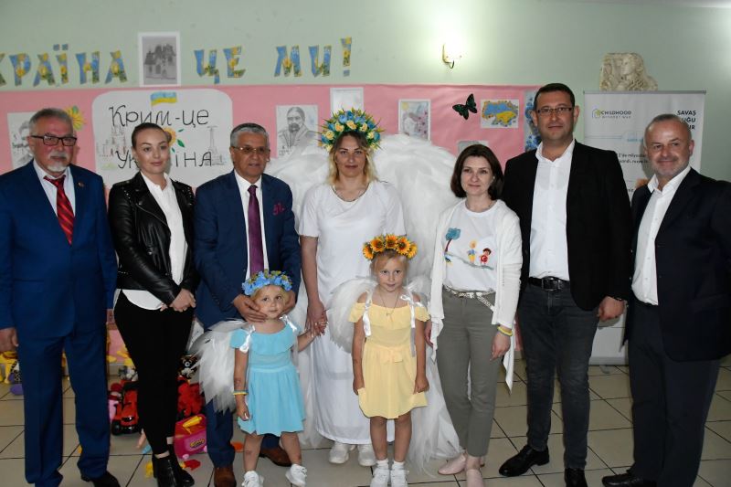 Ukraynalı yetim çocuklar için etkinlik düzenlendi