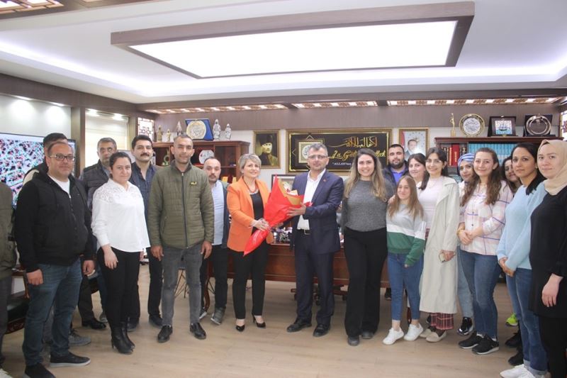 Hizmet İş Sendikasından Belediye Başkanımız Serkan Koyuncu’ya Teşekkür Ziyareti