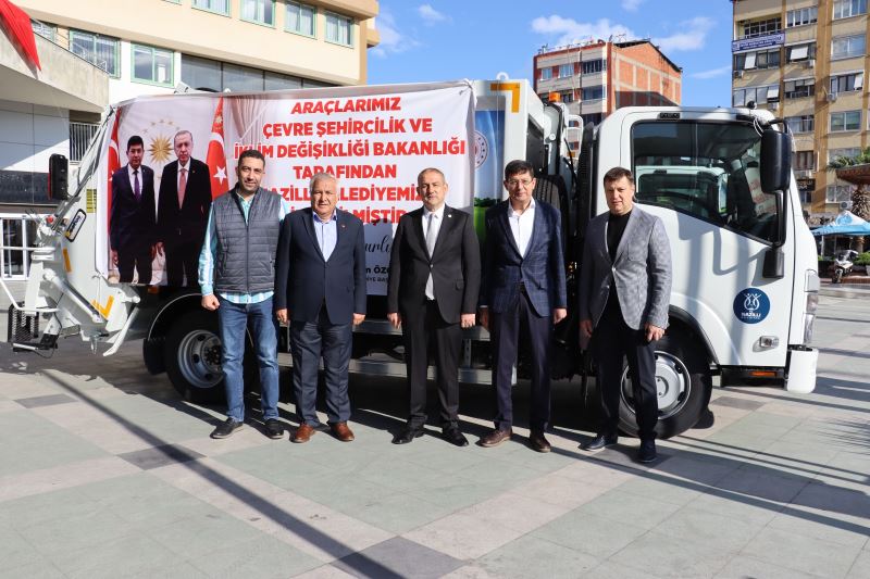 CUMHURBAŞKANI ERDOĞAN TALİMAT VERDİ     Nazilli Belediyesi’nin filosuna 2 araç daha katıldı