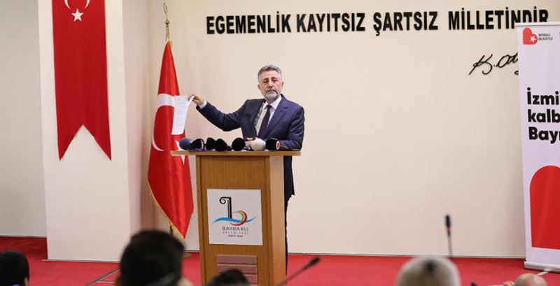 Başkan Sandal: “Bayraklı için adalet istiyoruz”