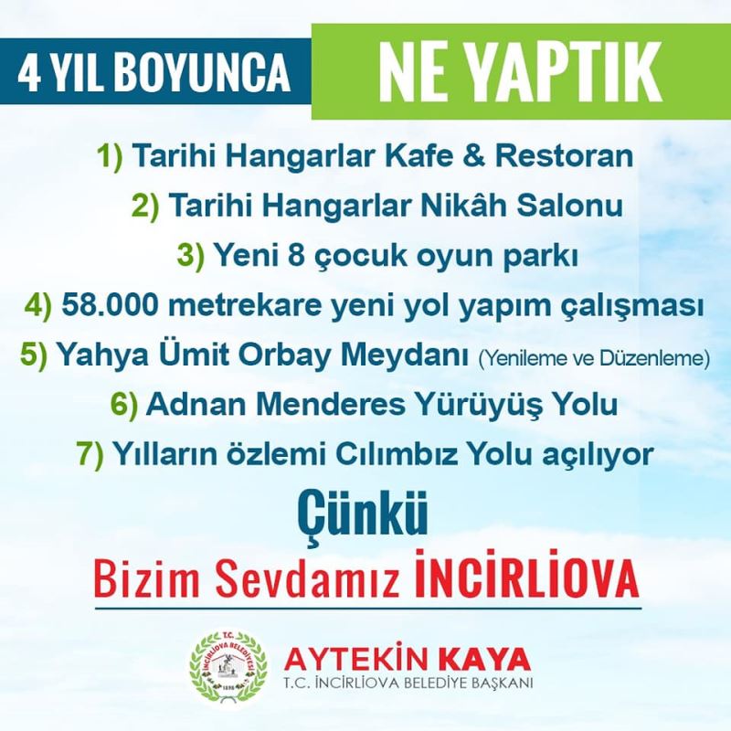 4 Yıl Boyunca Yaptığımız Çalışmalar