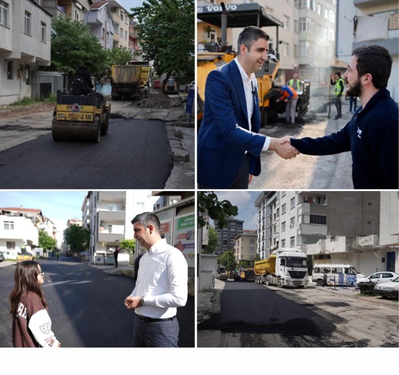 KARTAL’IN YOLLARI YENİLENİYOR, ASFALT ÇALIŞMALARI TÜM HIZIYLA DEVAM EDİYOR
