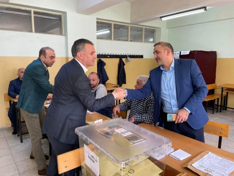 Başkanımız, sandık kurullarını ziyaret etti