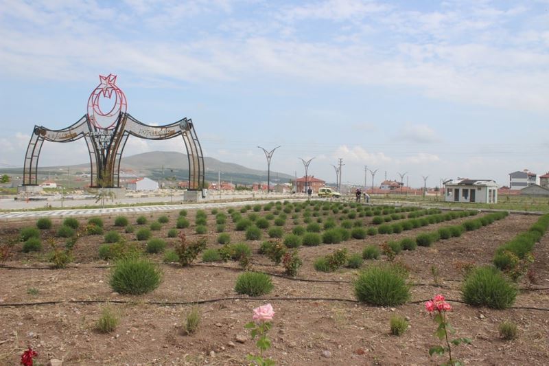 Lavanta Bahçesi’nde Çalışmalar Devam Ediyor