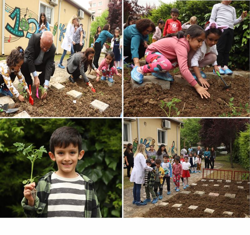 MİNİK ELLER TOPRAKLA BULUŞTU