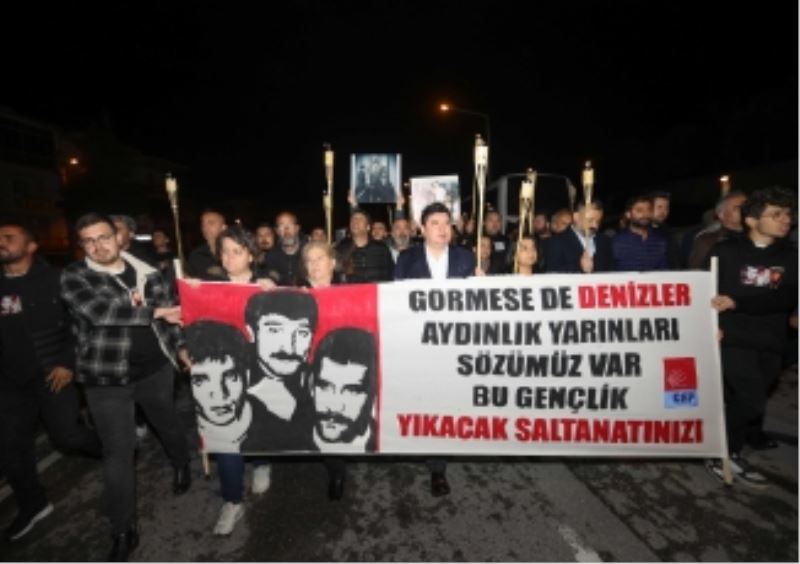 Buca’da Üç Fidan anması