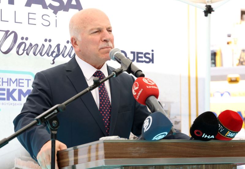 BÜYÜKŞEHİR MURATPAŞA’DA DA KENTSEL DÖNÜŞÜME START VERDİ