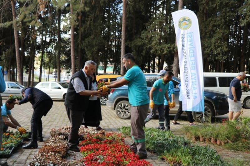 ALANYA BELEDİYESİ KURBAN BAYRAMI’NDA ÜCRETSİZ 60 BİN ÇİÇEK DAĞITACAK