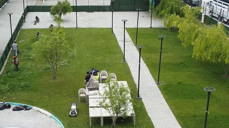 Sosyal Tesislerde Çevre Düzenleme Çalışmaları Gerçekleştirildi