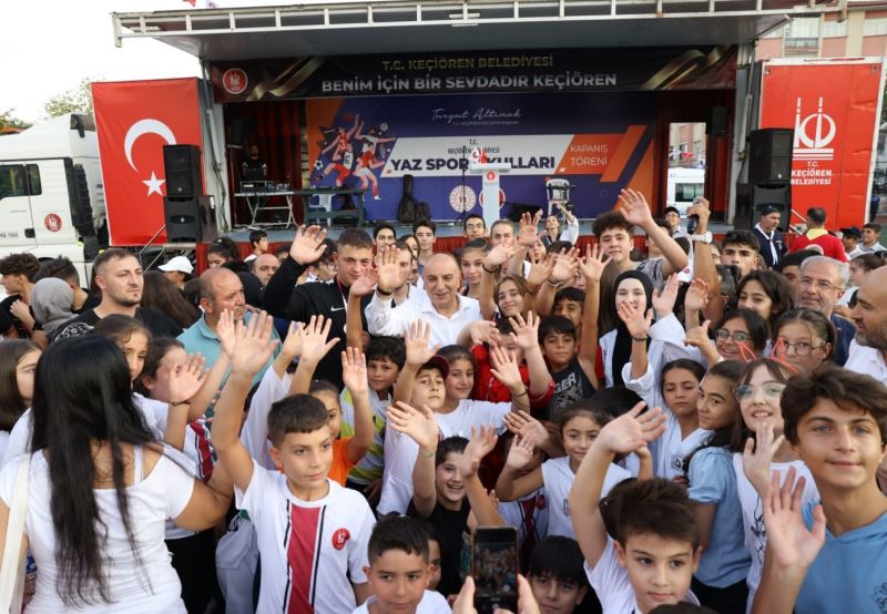 Keçiören’de ücretsiz 2023 Yaz Spor Okulları için kayıtlar başlıyor... Başvuru formu bu sayfada...
