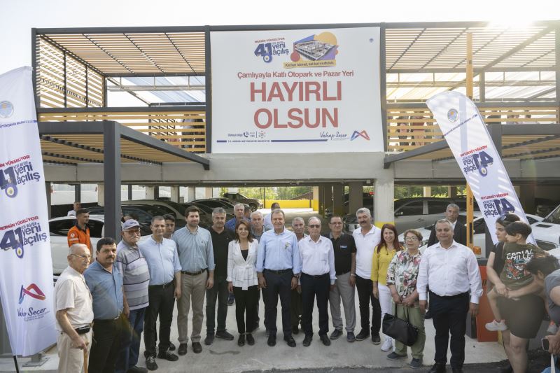 Başkan Seçer, Çamlıyayla Katlı Otopark Ve Pazar Yeri